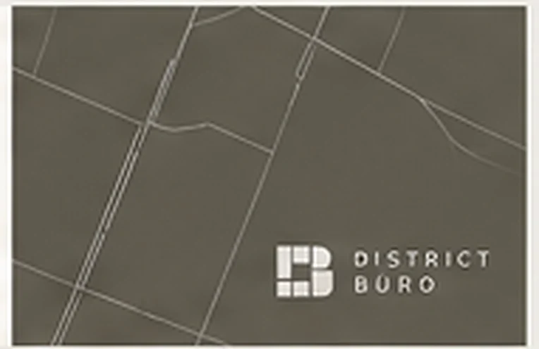 District Büro identity archive: a network of fine mapping lines